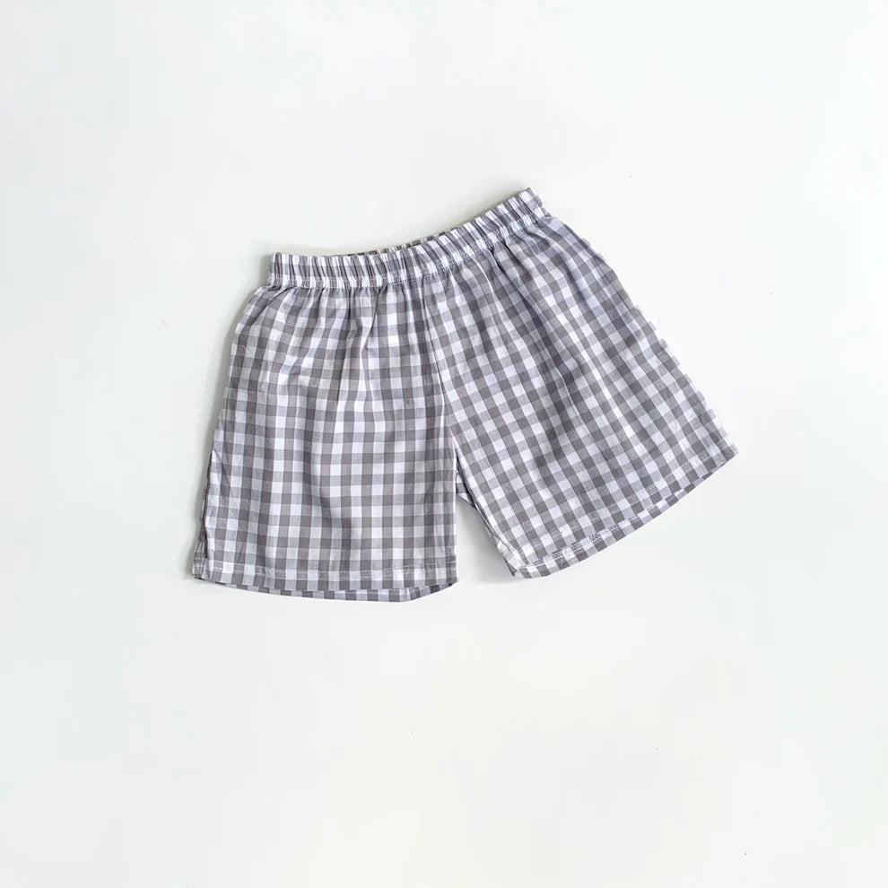 Gingham Shorts