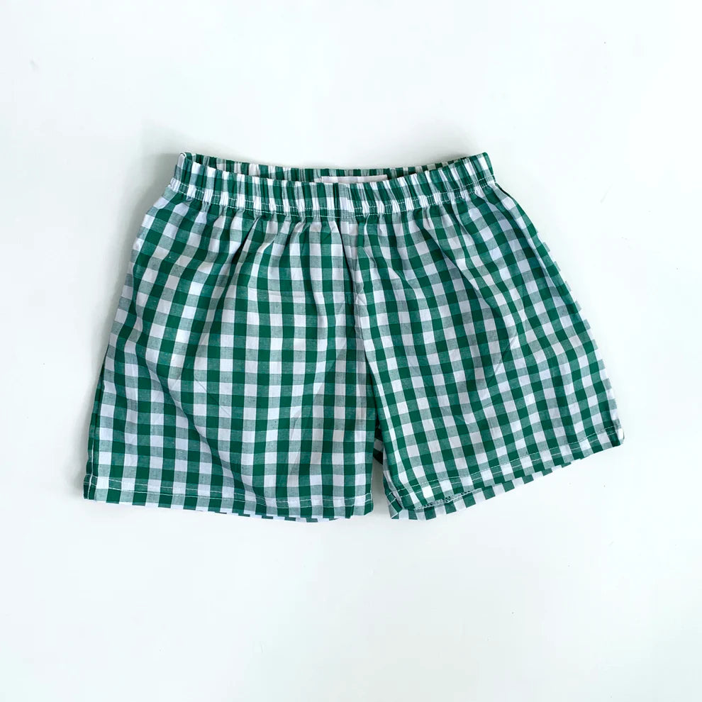 Gingham Shorts