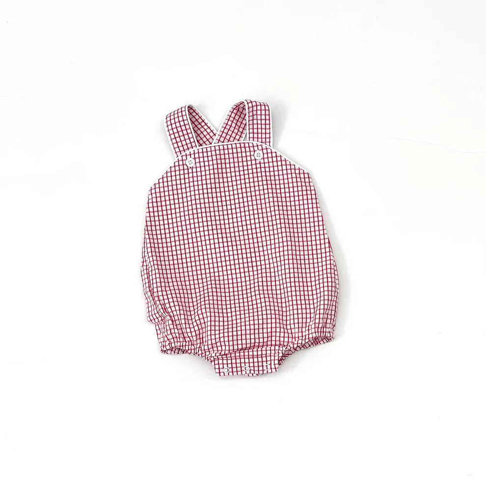 Seersucker Cross Back Sunsuit