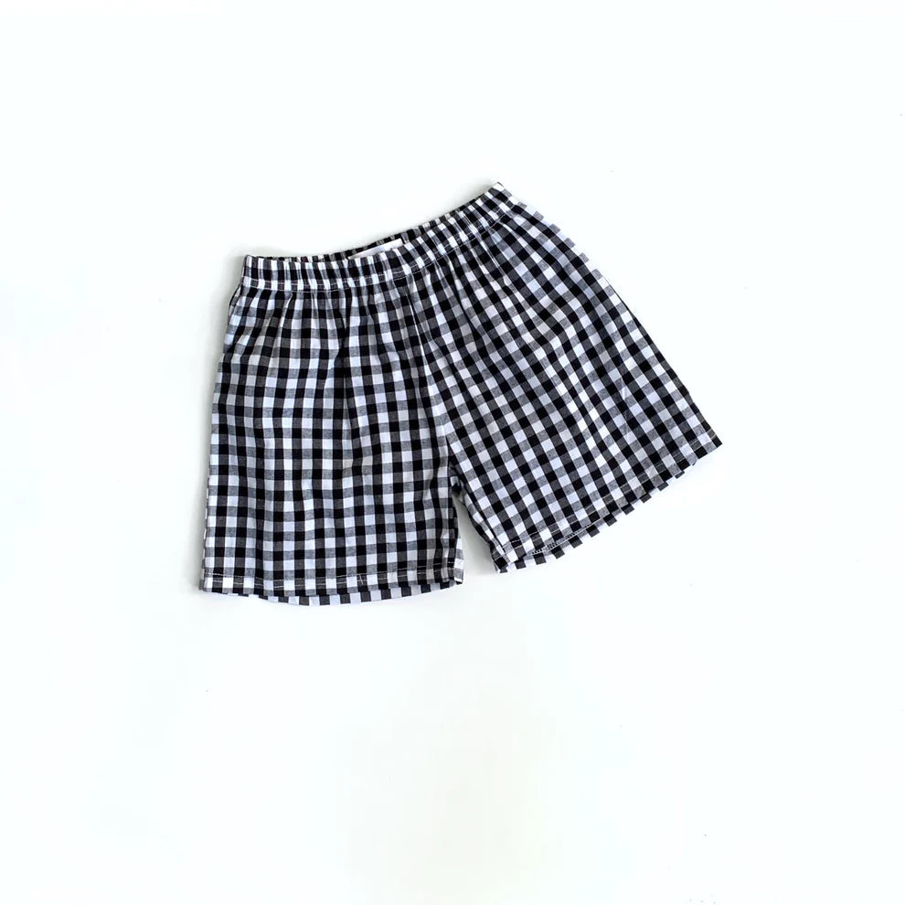 Gingham Shorts