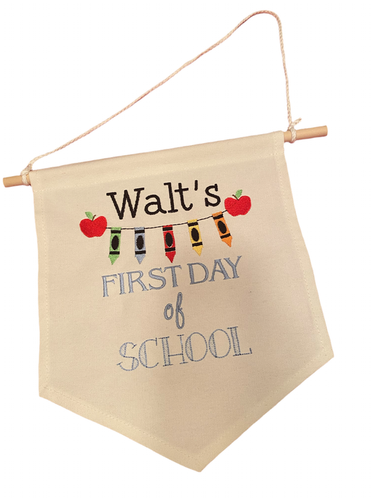 First day of School Banner