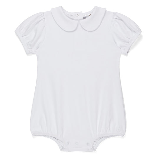 Solid Bubble with Peter Pan Collar