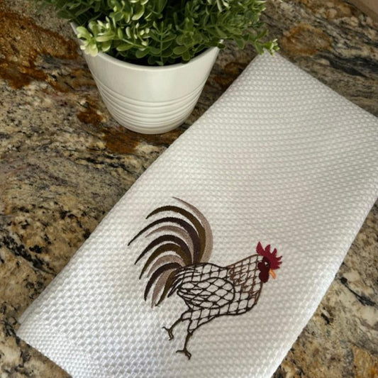 Rooster Kitchen Towel