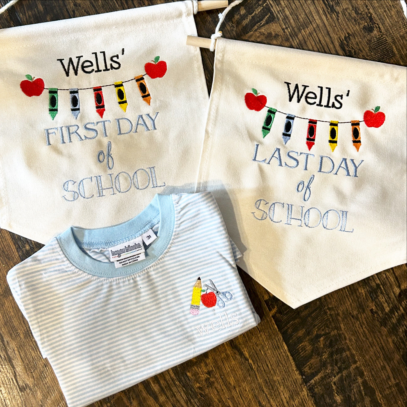 First and Last day of School Banner Bundle